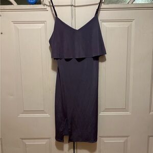 Active USA Purple Midi Dress